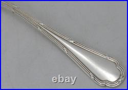 Ercuis modèle Trianon, Rubans, 12 fourchettes de table en métal argenté, 21 cm