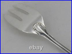 Ercuis modèle Valençay, 12 fourchettes à gâteaux en métal argenté excellent état