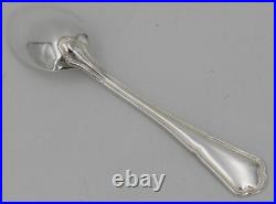 Ercuis modèle Victoria, 12 cuillères à moka/café, métal argenté, 11 cm