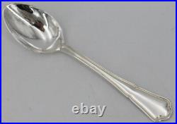 Ercuis modèle Victoria, 12 cuillères à moka/café, métal argenté, 11 cm