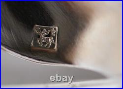 Ercuis modèle Victoria, 12 cuillères à moka/café, métal argenté, 11 cm