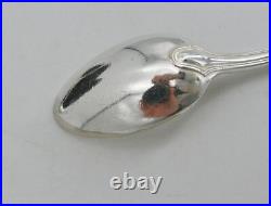 Ercuis modèle Victoria, 12 cuillères à moka/café, métal argenté, 11 cm