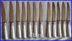 FéLIX FRèRES Coffret 12 Couteaux de table métal argenté modèle Baguette Fidelio