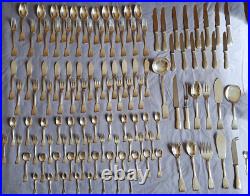 Félix Frères Partie de ménagère 115 pièces métal argenté modèle uniplat / cluny
