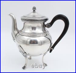 GALLIA pour CHRISTOFLE THEIERE VERSEUSE EN METAL ARGENTE MODELE MALMAISON