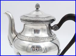 GALLIA pour CHRISTOFLE THEIERE VERSEUSE EN METAL ARGENTE MODELE MALMAISON
