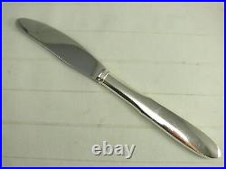 Georg Jensen modèle Mitra métal argenté, 6 couteaux de table, Knives. Lot 1/2