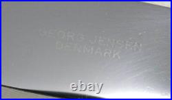 Georg Jensen modèle Mitra métal argenté, 6 couteaux de table, Knives. Lot 1/2