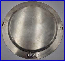 Grand Plateau de Service en Métal argenté, CARTIER-Modèle MUST TRINITY, 1990