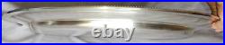 Grand plat ovale métal argenté GALLIA production CHRISTOFLE Modèle PERLES