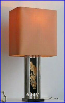 Grande LAMPE VINTAGE Philippe CHEVERNY 1970 modèle pépite ERA Adnet Bagues