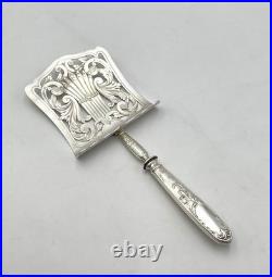Grande pelle à asperges ERCUIS modèle IRIS métal argenté Couvert Service 28,5 cm