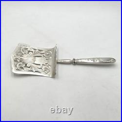 Grande pelle à asperges ERCUIS modèle IRIS métal argenté Couvert Service 28,5 cm