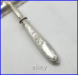 Grande pelle à asperges ERCUIS modèle IRIS métal argenté Couvert Service 28,5 cm