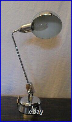 Lampe chromée Jumo modele 600 des années 50
