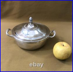 Légumier couvert CHRISTOFLE modèle MALMAISON BEAUHARNAIS métal argenté Table