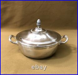 Légumier couvert CHRISTOFLE modèle MALMAISON BEAUHARNAIS métal argenté Table