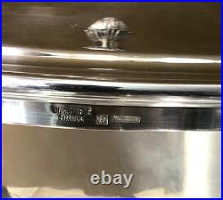 Légumier couvert CHRISTOFLE modèle MALMAISON BEAUHARNAIS métal argenté Table