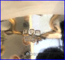 Légumier + plat rond PLASAIT métal argenté Modèle NOEUD GORDIEN service Plateau