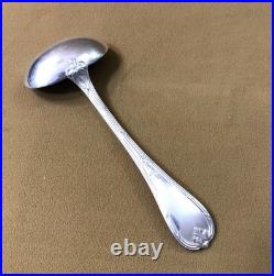 Louche à sauce CHRISTOFLE modèle RUBANS CLOCHETTES métal argenté Couvert Table