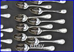 Ménagère 114 pièces en métal argenté CHRISTOFLE MODELE PERLES (cutlery set)