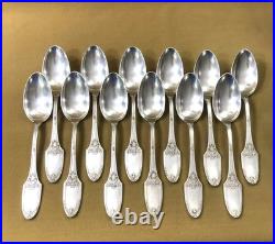 Ménagère 12 couverts BOULENGER modèle MARIE LOUISE métal argenté 21,5 cm Table