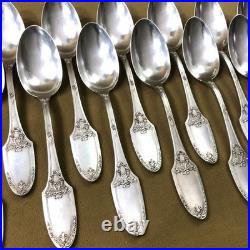 Ménagère 12 couverts BOULENGER modèle MARIE LOUISE métal argenté 21,5 cm Table