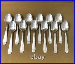 Ménagère 12 couverts CHRISTOFLE ALFENIDE modèle DIAMANT métal argenté 20,5 cm