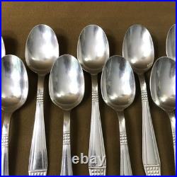 Ménagère 12 couverts CHRISTOFLE ALFENIDE modèle DIAMANT métal argenté 20,5 cm