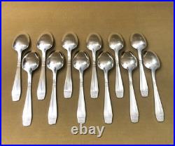 Ménagère 12 couverts CHRISTOFLE ALFENIDE modèle DIAMANT métal argenté 20,5 cm