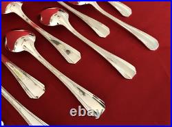 Ménagère 12 couverts CHRISTOFLE métal argenté Modèle BOREAL 20,5 cm Fourchettes