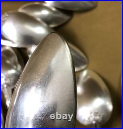 Ménagère 12 couverts de table BOULENGER modèle FILETS ET RUBANS métal argenté