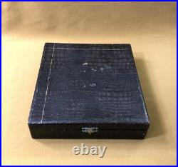 Ménagère 12 couverts de table CHRISTOFLE modèle POMPADOUR métal argenté 20,5 cm