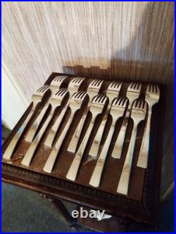 Ménagère 24 Pièces Couverts de Table Orfèvrerie Christofle modèle Concorde