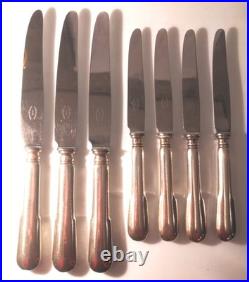 Ménagère 27 pièces métal argenté Boulanger Modèle Uniplat Lames inox