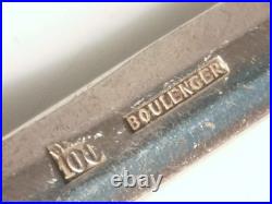 Ménagère 27 pièces métal argenté Boulanger Modèle Uniplat Lames inox