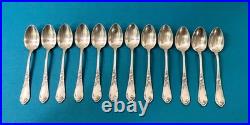 Ménagère 36 pièces BOULENGER modèle TULIPE métal argenté ART NOUVEAU couvert