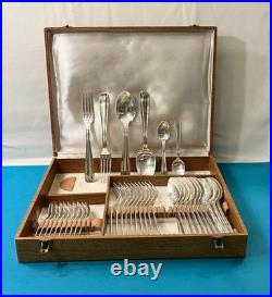 Ménagère 36 pièces CHRISTOFLE ALFENIDE modèle PARIS métal argenté couvert table