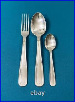 Ménagère 36 pièces CHRISTOFLE ALFENIDE modèle PARIS métal argenté couvert table