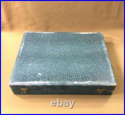 Ménagère 37 couvert RAVINET D'ENFERT modèle RUBANS ACANTHE métal argenté