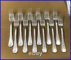 Ménagère 37 couverts CHRISTOFLE modèle BOREAL métal argenté Cuillère Fourchette