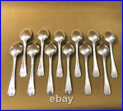 Ménagère 37 couverts CHRISTOFLE modèle BOREAL métal argenté Cuillère Fourchette