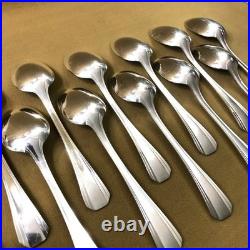 Ménagère 37 couverts CHRISTOFLE modèle BOREAL métal argenté Cuillère Fourchette