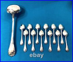 Ménagère 37 couverts CHRISTOFLE modèle MARLY métal argenté Cuillères Fourchettes