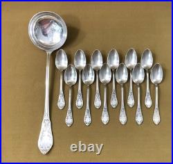 Ménagère 37 couverts SFAM modèle LOUIS XVI métal argenté Cuillère Fourchette