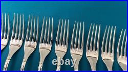 Ménagère 37 pièces ERCUIS modèle DU BARRY métal argenté MARLY couvert fourchette Ménagère 37 pièces ERCUIS modèle DU BARRY métal argenté MARLY couvert fourchette