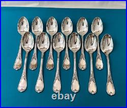 Ménagère 37 pièces ERCUIS modèle DU BARRY métal argenté MARLY couvert fourchette Ménagère 37 pièces ERCUIS modèle DU BARRY métal argenté MARLY couvert fourchette