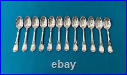 Ménagère 37 pièces ERCUIS modèle DU BARRY métal argenté MARLY couvert fourchette Ménagère 37 pièces ERCUIS modèle DU BARRY métal argenté MARLY couvert fourchette