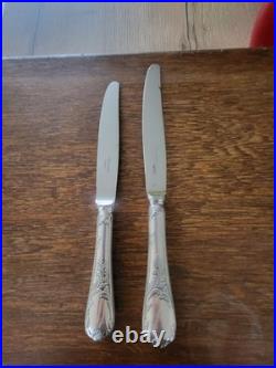 Menagere 47 P Christofle Modele Marly Métal Argenté Dans Coffret Bois