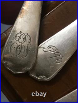 Ménagère CHRISTOFLE modèle Japon Japan métal argenté 38 pièces très bon état